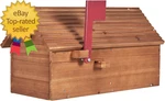 Cedar Outside,mailboxes For House Decorative,outdoor Custom. Fixed Price $119.64.