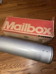 U.s. Mail Box W/flag Rural #1 Country Usps Gemini Galvanized Steel Nos New. Fixed Price $130.00.