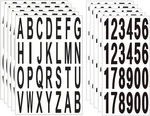 10 Sheets 3 Self-adhesive Vinyl Numbers & Letters Stickers For Mailbox Signs. Fixed Price $12.75.