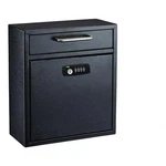 Adiroffice ALHI63105BLKKC Medium Secure Drop Box Wall Mounted Locking Mail Bo.... Fixed Price $116.52.
