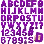 Seajan 184 Pcs Large Vinyl Letter Sticker 6 Big Alphabet Number And Symbol. Fixed Price $30.51.