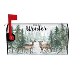 Christmas Deer Mailbox Covers Magnetic Winter Wraps Standard. Fixed Price $18.97.