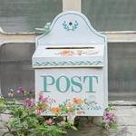 White Wedding Mailbox Post Card Decoration. Fixed Price $48.99.