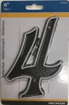 Hillman 845896, Number #4 - 5.5" Reflective Plastic. Fixed Price $9.46.