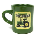 The Iron Horse, Horses -more John Deere Stoneware Tractor Mug 6979. Fixed Price $17.94.