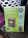 Gibraltar Galvanized Steel Wall Mount Security Mailbox Black Small Capacity. Fixed Price $14.00.