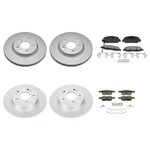 Custom Kit Front & Rear Disc Brake Rotors And Pad Set For Honda. Fixed Price $289.95.