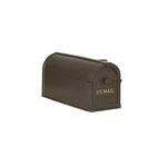 Postal Pro Post-mount Hampton Mailbox Bronze With Gold Lettering. Fixed Price $24.53.