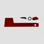 Gibraltar Solar Red Mailbox Flag Replacement Kit Aluminum Post Mounted RF000R06. Fixed Price $13.99.