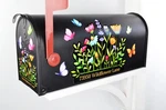 Mailbox Magnet Partial Cover, Custom Wildflowers With Address Or Name. Fixed Price $10.25.