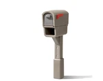 STEP2 Mailmaster Express Plus Plastic Mailbox Mocha Finish. Fixed Price $44.00.