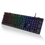 Mechanical Gaming Keyboard, Rgb 104 Keys Ultraslim Led Backlit Usb Wired Keyb.... Fixed Price $39.23.