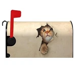 Magnetic Mailbox Cover Cute Kitty Cat Decorative Mailwraps Post. Fixed Price $24.66.