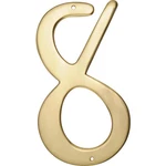 Hillman 4-IN. Nail-on Brass House Number 8. Fixed Price $8.95.
