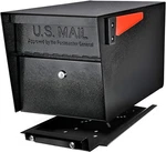 New Boss Manager Pro Curbside Security Locking Mailbox, Black. Fixed Price $159.99.