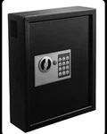 Adiroffice Secured 40-KEY Cabinet With Digital Lock Wall Mount Slim Black. Fixed Price $129.00.