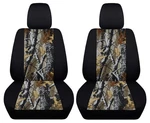 Front Custom Car Seat Covers Blk-camo Autumn Tree Fits Jeep GLADIATOR20-23. Fixed Price $92.99.