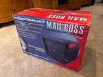 Boss 7106 - Locking Post Mount Mailbox Reinforced Patented Black. Fixed Price $125.00.