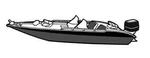 7.6OZ Styled To Fit Boat Cover Javelin Renegade W/ Jack Plate 2006. Fixed Price $547.93.