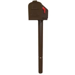 Architectural Mailboxes All-in-one Post Combo Bronze Medium Plastic. Fixed Price $46.52.