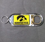 University Of Iowa Hawkeyes Acrylic Keychain And Bottle Opener Ncaa. Fixed Price $8.00.