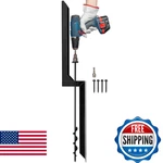 Ladech Heavy Duty Steel Fence Post Repair Stakes With Ground Anchor Screw In, Fi. Fixed Price $61.72.