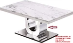 Best Quality Furniture Stainless Steel U-base For Marble Coffee Table Only. Fixed Price $550.00.