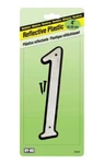 Hy-ko 4" Reflective Number 1. Fixed Price $11.50.