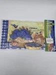 Custom Decor Standard Mailbox Cover Bluebirds Blueberries Flowers Nib. Fixed Price $8.99.