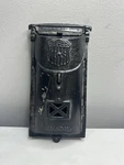 Antique Griswold Cast Iron Mailbox Black Us Logo. Fixed Price $157.50.