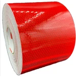 6" 5FT Red Reflective Tape Oralite V98 Orafol Reflexite Prismatic Adhesive. Fixed Price $21.95.
