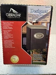 Gibraltar Designer Locking Wall Mount Mailbox, Venetian Bronze & Brushed Brass. Fixed Price $24.95.
