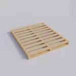 , Heavy-duty 2-WAY Entry Wooden 38X36X5 Industrial-hardwood Pallet.... Fixed Price $220.39.