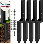 Heavy Duty Fence Post Anchor, Thickened Repair Kit, Ground Stakes For. Fixed Price $88.28.