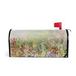 Woor Spring Flowers Magnetic Mailbox Cover 25.5X20.8 Inch Oversized, MULTI03. Fixed Price $27.46.