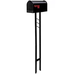 Gibraltar Mailboxes Mailbox-to-go Medium Capacity Galvanized Steel Black,. Fixed Price $76.85.