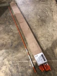 Lot Of 24 - Hillman 48" X 0.375" Orange Staff Sign 848638. Fixed Price $28.50.
