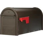 Gibraltar Franklin Venetian Bronze Steel Rural Post Mount Mailbox FM11BZAM. Fixed Price $54.48.