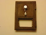 1961 American Device Brass Us Post Office Mail Box Door Combination Lock -w. Fixed Price $12.00.