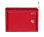 Adir Office Black Steel Drop Box With Lock And Slot Wall Mount Deposit. Fixed Price $29.99.