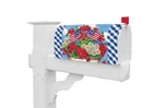 Patriotic Geraniums Mailbox Makeover Cover Standard Size. Fixed Price $16.00.