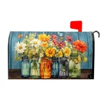 Flowers Mailbox Cover Magnetic Custom Butterflies Floral Decor Colorful. Fixed Price $18.15.