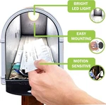 Illumisafe Motion Sensitive Mailbox Led Light - Portable Universal Magnet New. Fixed Price $8.75.