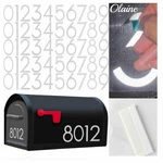 Inch Reflective Mailbox Numbers, 50 Pcs Olaine House 3", White. Fixed Price $15.99.