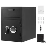 Uimoso 0.6/1.2/3.6 Cubic Feet Secure Drop Slot Safe Box W/ Large Storage, Black. Fixed Price $215.39.