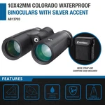 Barska Waterproof Anti Fog 10X42MM Lens Black Drop Resistant Binocular. Fixed Price $86.60.
