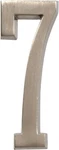 Hillman Distinctions 4-IN. Adhesive Nickel House Number 7, 2-PACK. Fixed Price $17.00.