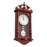 23.2IN Antique-look Wall Clock Fine Grain Wood Surface Quiet Running. Fixed Price $112.99.