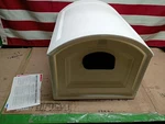 STEP2 518199 Classic White Xl Town-to-town Post-mount Mailbox, Open. Fixed Price $56.99.