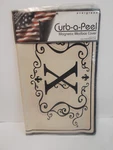 Magnetic Mailbox Cover Monogrammed Brand New Curb-a-peel. Fixed Price $9.09.